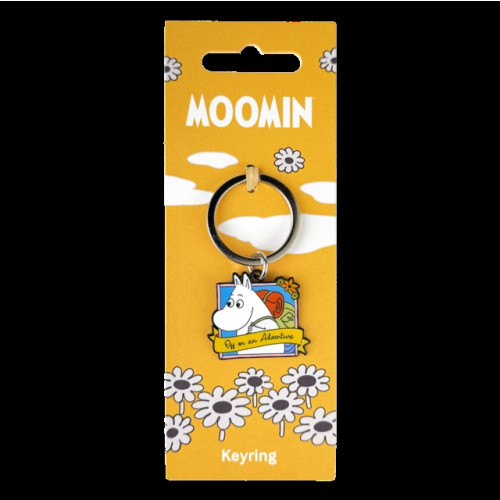 Pawprint Family Moomintroll Backpack Keyring