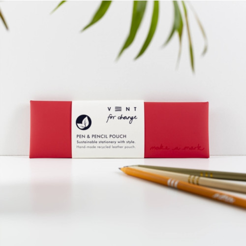 VENT FOR CHANGE Make a Mark Pen Pouch - Red