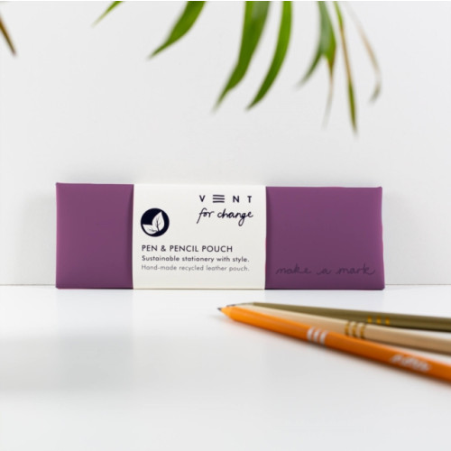 VENT FOR CHANGE Make a Mark Pen Pouch - Purple