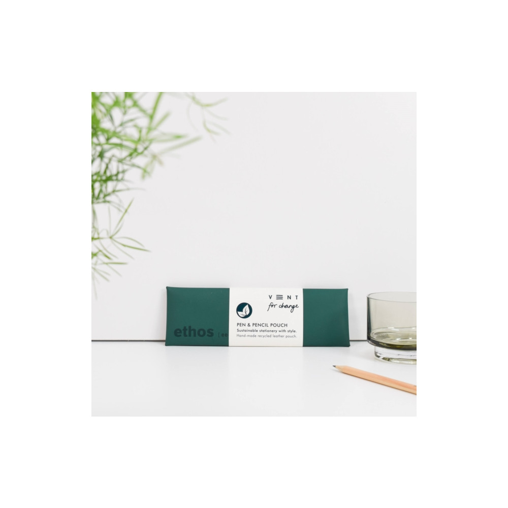 Produktbild för Pen / Pencil Pouch ETHOS - Emerald Green