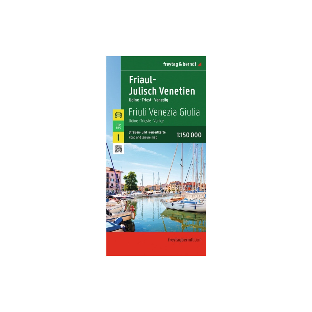 Produktbild för Friuli - Venezia - Giulia Road and Leisure Map