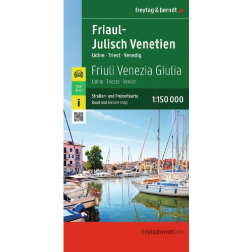 Freytag-Berndt Friuli - Venezia - Giulia Road and Leisure Map