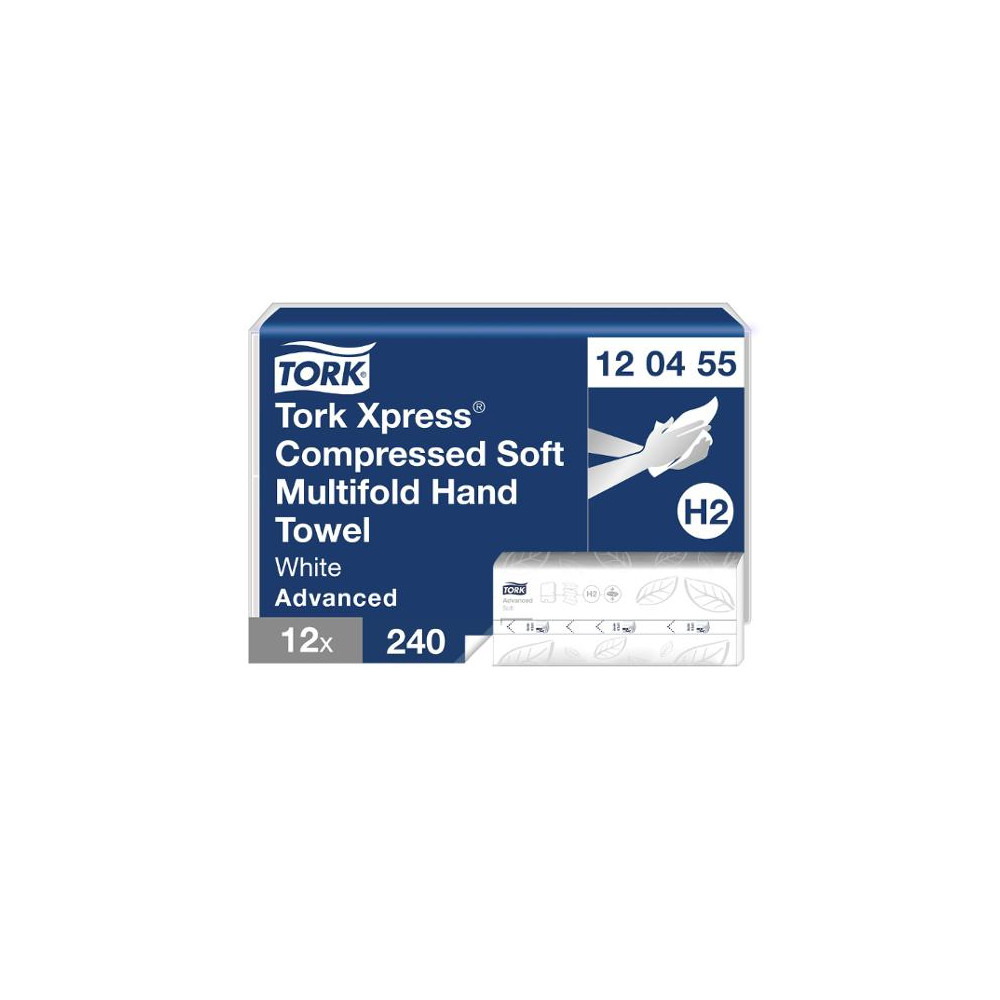 Produktbild för Handduk TORK Adv H2 Xpress Komp. 2880/fp