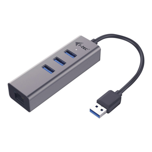 i-tec i-Tec USB 3.0 Metal 3-Port - hubb - 3 portar