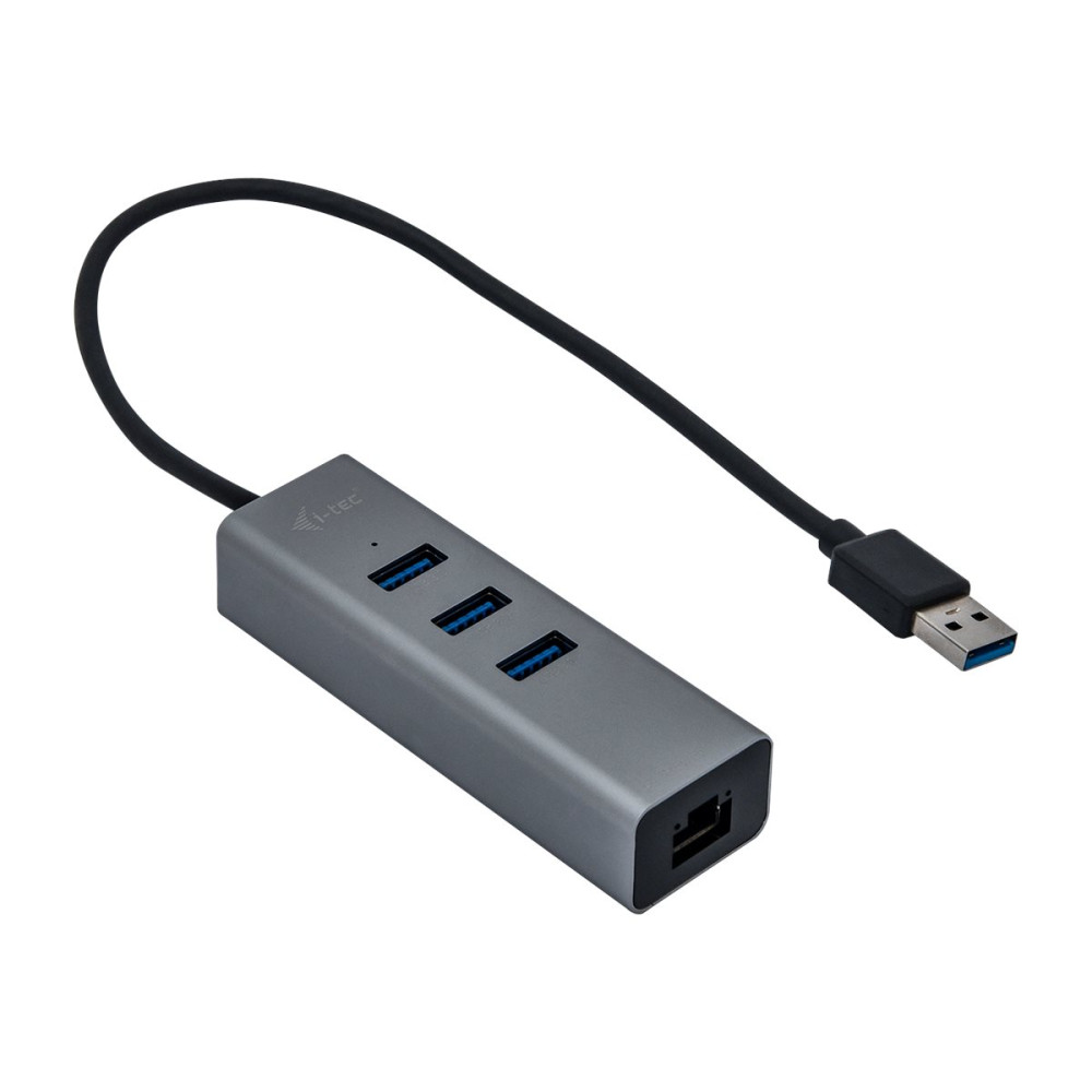 Produktbild för i-Tec USB 3.0 Metal 3-Port - hubb - 3 portar