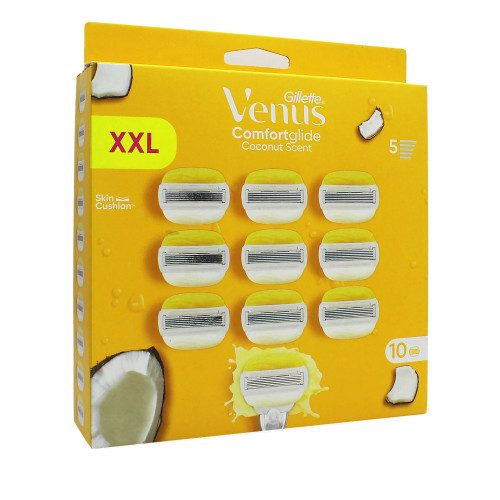 Gillette Gillette Venus ComfortGlide Coconut & Olay Replacement Heads 10pcs