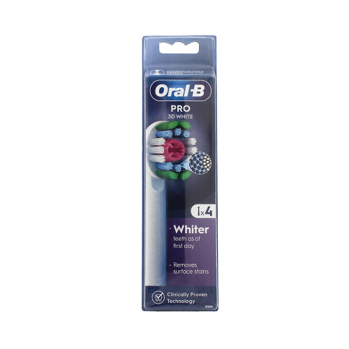 Oral-B Oral-B Pro 3D White Toothbrush Heads 4pcs