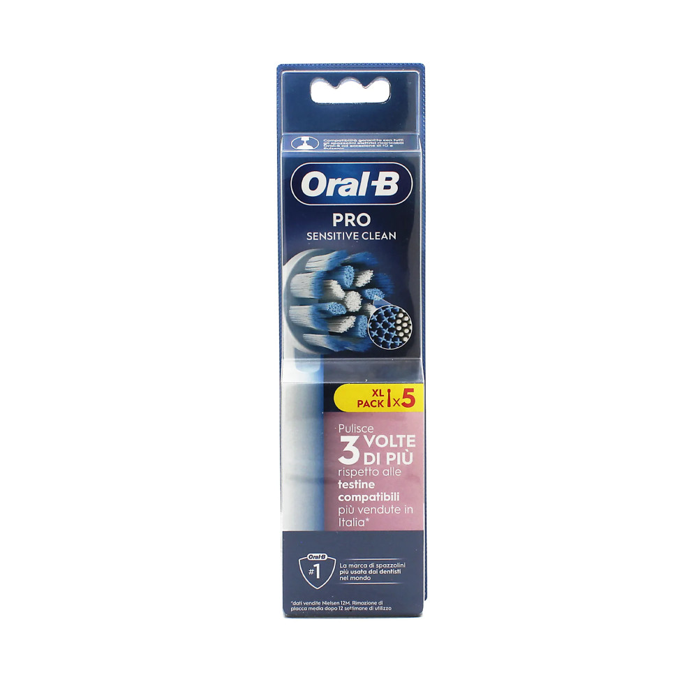 Produktbild för Oral-B Pro Sensitive Clean Toothbrush Heads 5pcs
