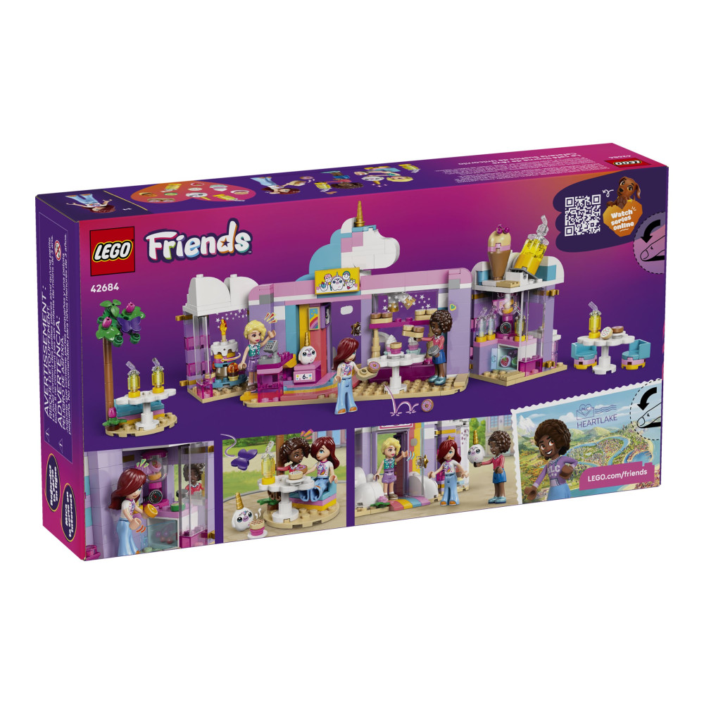 Produktbild för LEGO Friends 42684 - Enhörning Dröm Café - byggsats