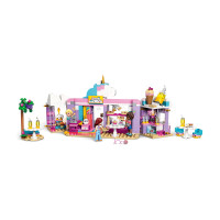 Produktbild för LEGO Friends 42684 - Enhörning Dröm Café - byggsats