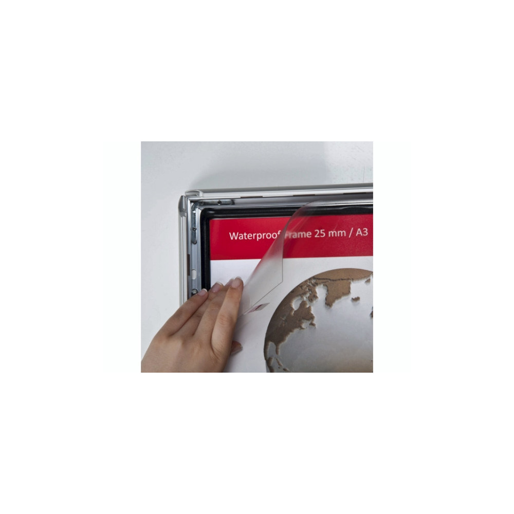 Produktbild för Plakatinramning Twinco Twin Light 5354-11, vattentät, alumin...
