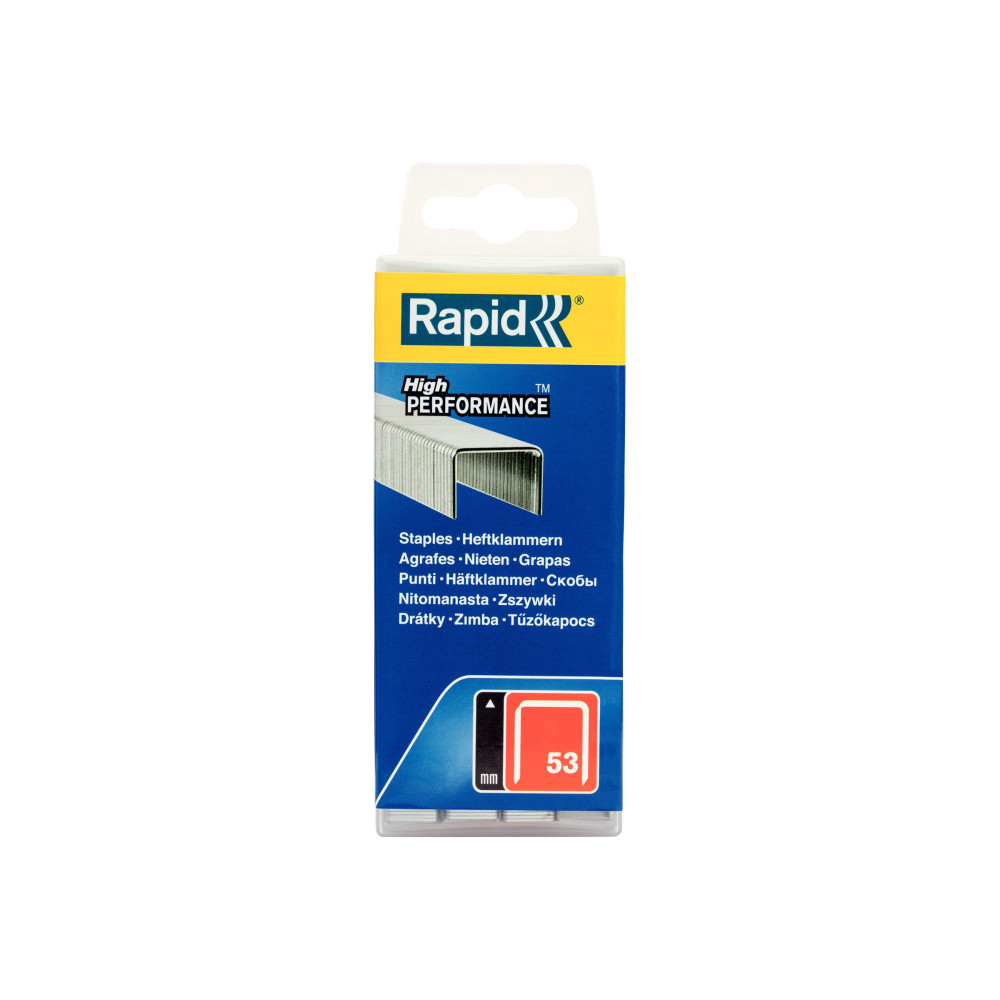 Produktbild för Rapid High Performance - klamrar - No. 53 - 14 mm - paket med 5000