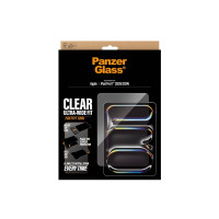 Produktbild för PanzerGlass - skärmskydd för surfplatta - ultra-bred passform, med FASTFIT-verktyg