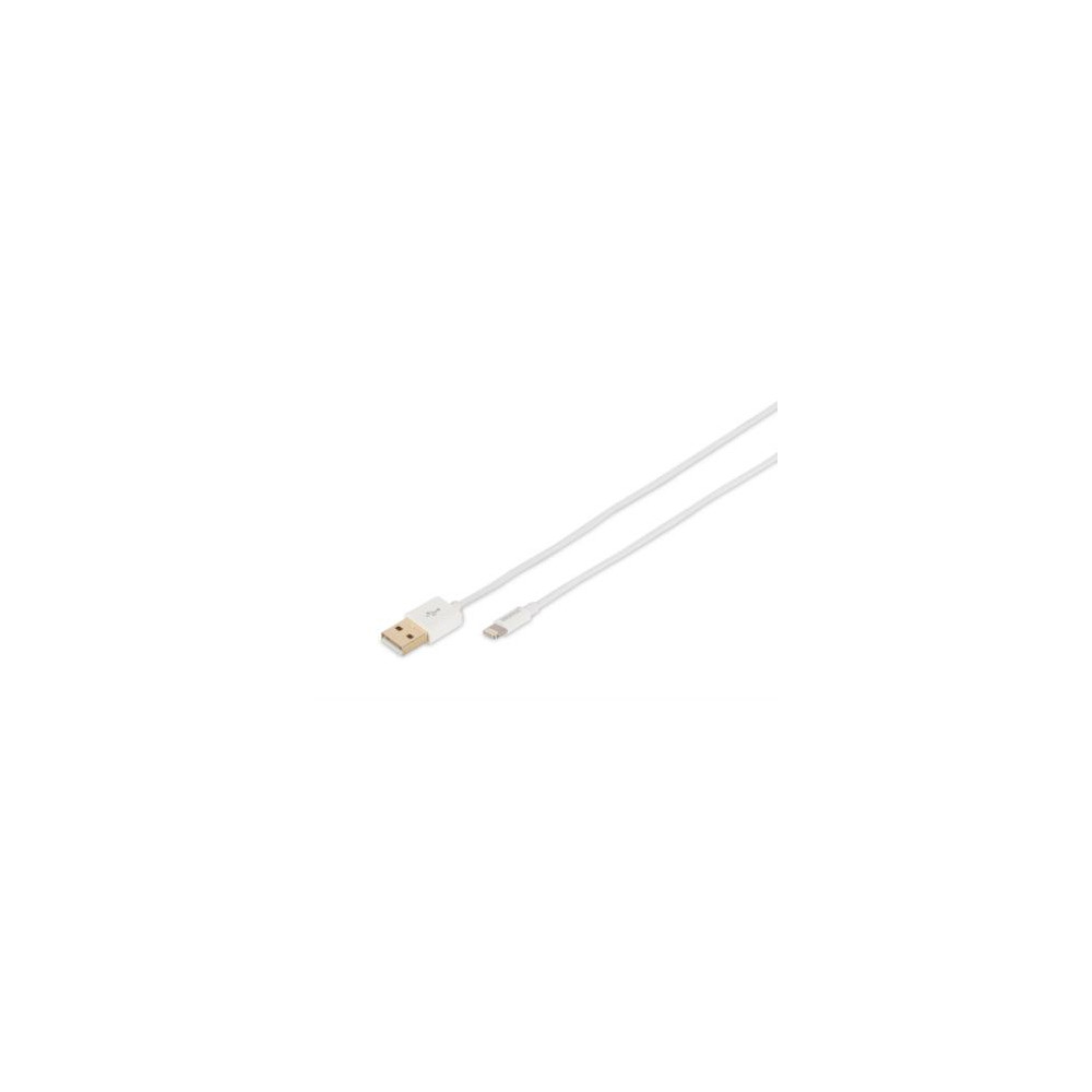 Produktbild för DIGITUS Lightning-kabel - Lightning / USB - 1 m