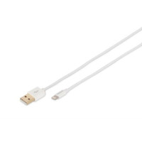 Produktbild för DIGITUS Lightning-kabel - Lightning / USB - 1 m