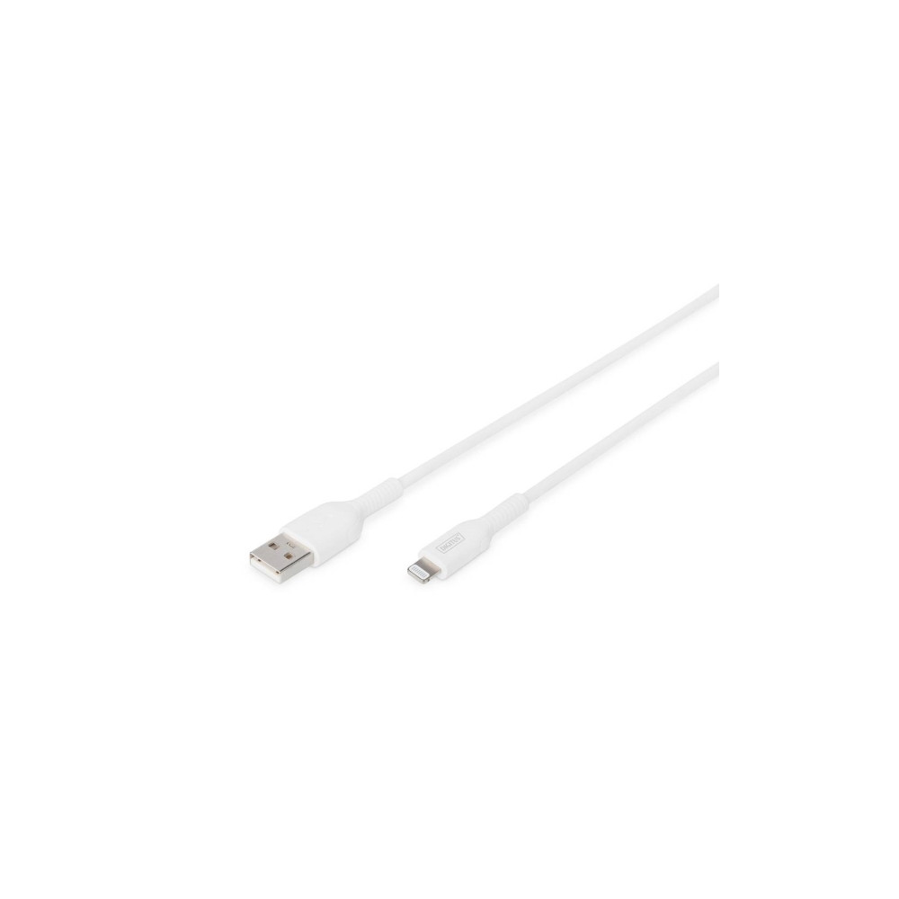 Produktbild för DIGITUS Lightning-kabel - Lightning / USB - 1 m