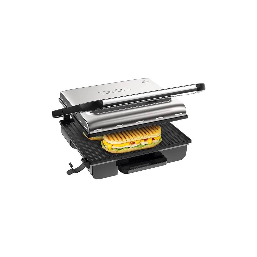 Produktbild för Tefal Inicio GC242D12 Adjust - grill - silver-gray/black