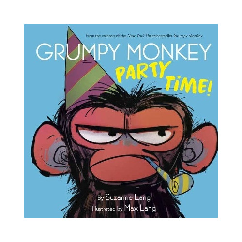 Suzanne Lang Grumpy Monkey Party Time! (bok, board book, eng)