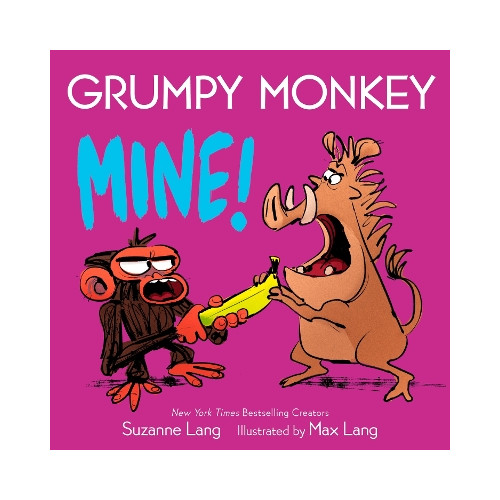 Suzanne Lang Grumpy Monkey Mine! (bok, board book, eng)