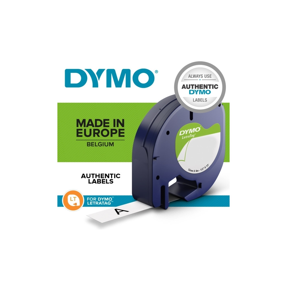 Produktbild för DYMO LetraTag 100H - etikettskrivare - svartvit - direkt termisk