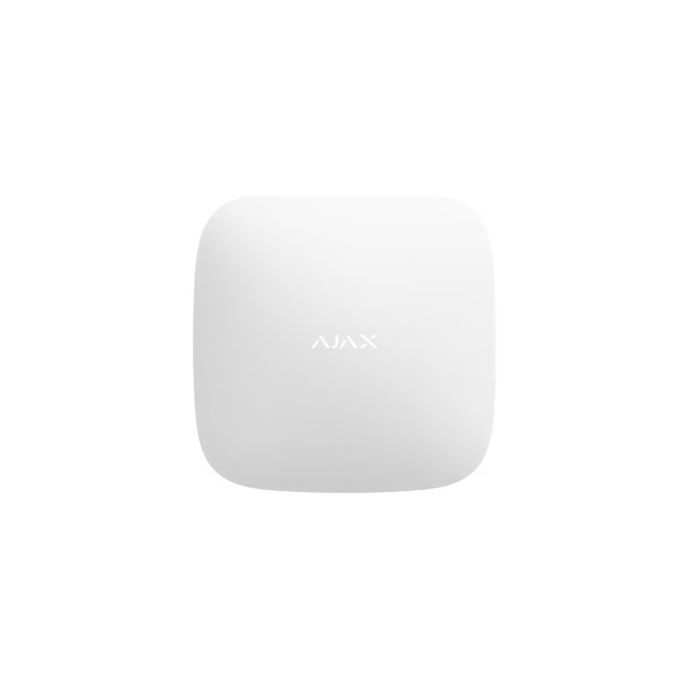 Produktbild för Ajax Baseline Hub 2 - central kontrollstation - Jeweller - 4G, 2G, 3G - vit