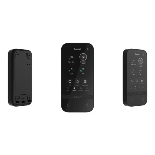 Ajax Systems Ajax Baseline KeyPad TouchScreen - pekskärm - Jeweller - svart