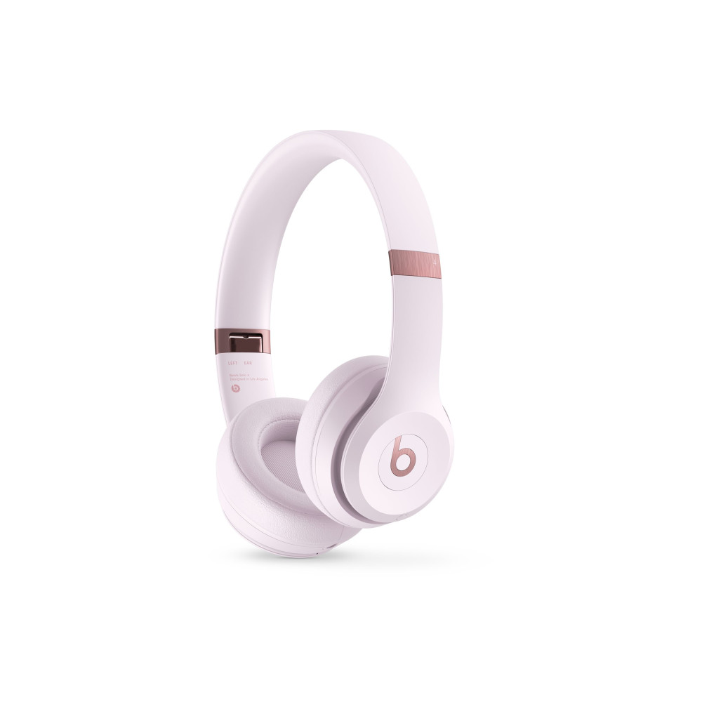 Produktbild för Beats Solo 4 - hörlurar med mikrofon - 3,5 mm kontakt, USB-C