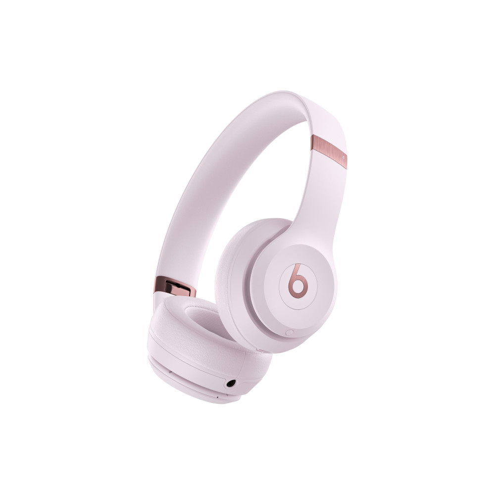 Produktbild för Beats Solo 4 - hörlurar med mikrofon - 3,5 mm kontakt, USB-C