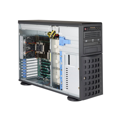 SUPER MICRO Computer Supermicro SC745 BAC-R1K23B - tower - 4U - utökad ATX