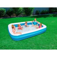 Produktbild för Bestway 54150, Uppblåsbar pool, 850 l, Rektangulär, Vinyl, B...