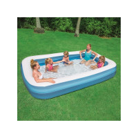 Produktbild för Bestway 54150, Uppblåsbar pool, 850 l, Rektangulär, Vinyl, B...