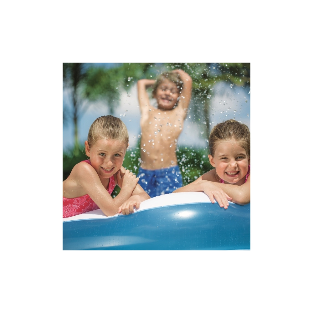 Produktbild för Bestway 54150, Uppblåsbar pool, 850 l, Rektangulär, Vinyl, B...