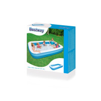Produktbild för Bestway 54150, Uppblåsbar pool, 850 l, Rektangulär, Vinyl, B...