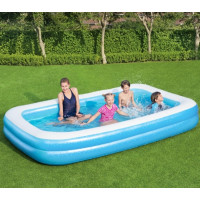 Produktbild för Bestway 54150, Uppblåsbar pool, 850 l, Rektangulär, Vinyl, B...