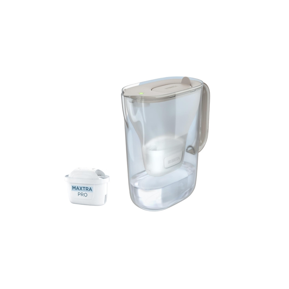Produktbild för Brita Style Essential, Vattenfilter kanna, 2,4 l, Slipa, Tra...