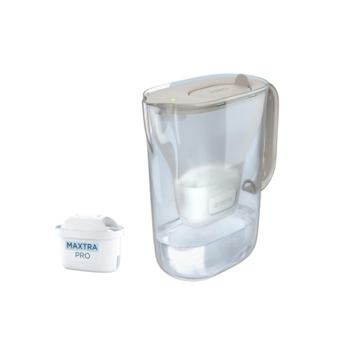 Brita Brita Style Essential, Vattenfilter kanna, 2,4 l, Slipa, Tra...
