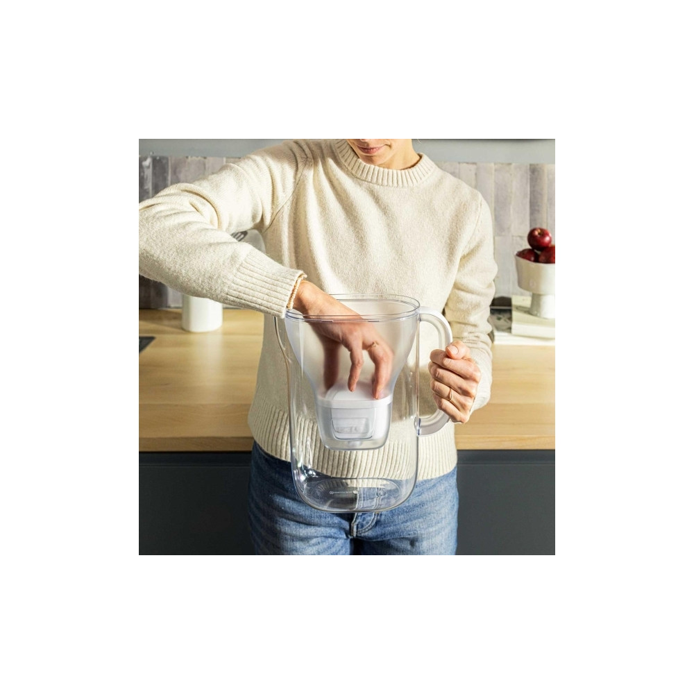 Produktbild för Brita Style Essential, Vattenfilter kanna, 2,4 l, Slipa, Tra...