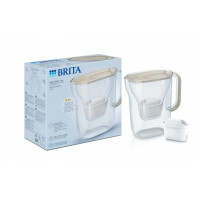 Produktbild för Brita Style Essential, Vattenfilter kanna, 2,4 l, Slipa, Tra...