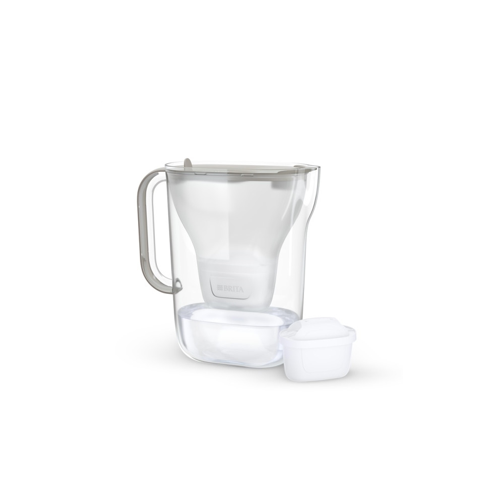 Produktbild för Brita Style Essential, Vattenfilter kanna, 2,4 l, Slipa, Tra...