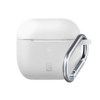 Produktbild för Airpods 4 laddningsfodral Cellular Line Bounce, silikon, vit
