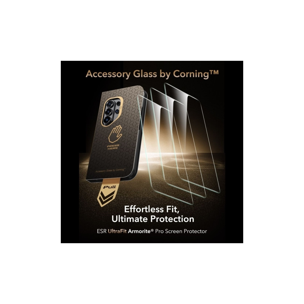 Produktbild för ESR UltraFit Armorite Pro härdat glas till Samsung Galaxy S2...