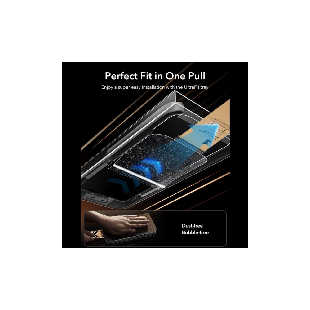 Produktbild för ESR UltraFit Armorite Pro härdat glas till Samsung Galaxy S2...