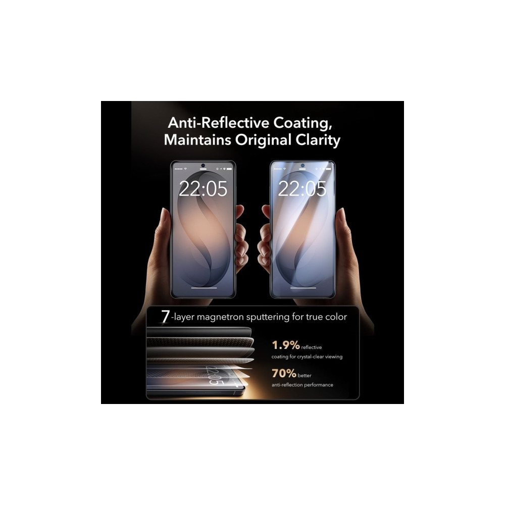 Produktbild för ESR UltraFit Armorite Pro härdat glas till Samsung Galaxy S2...