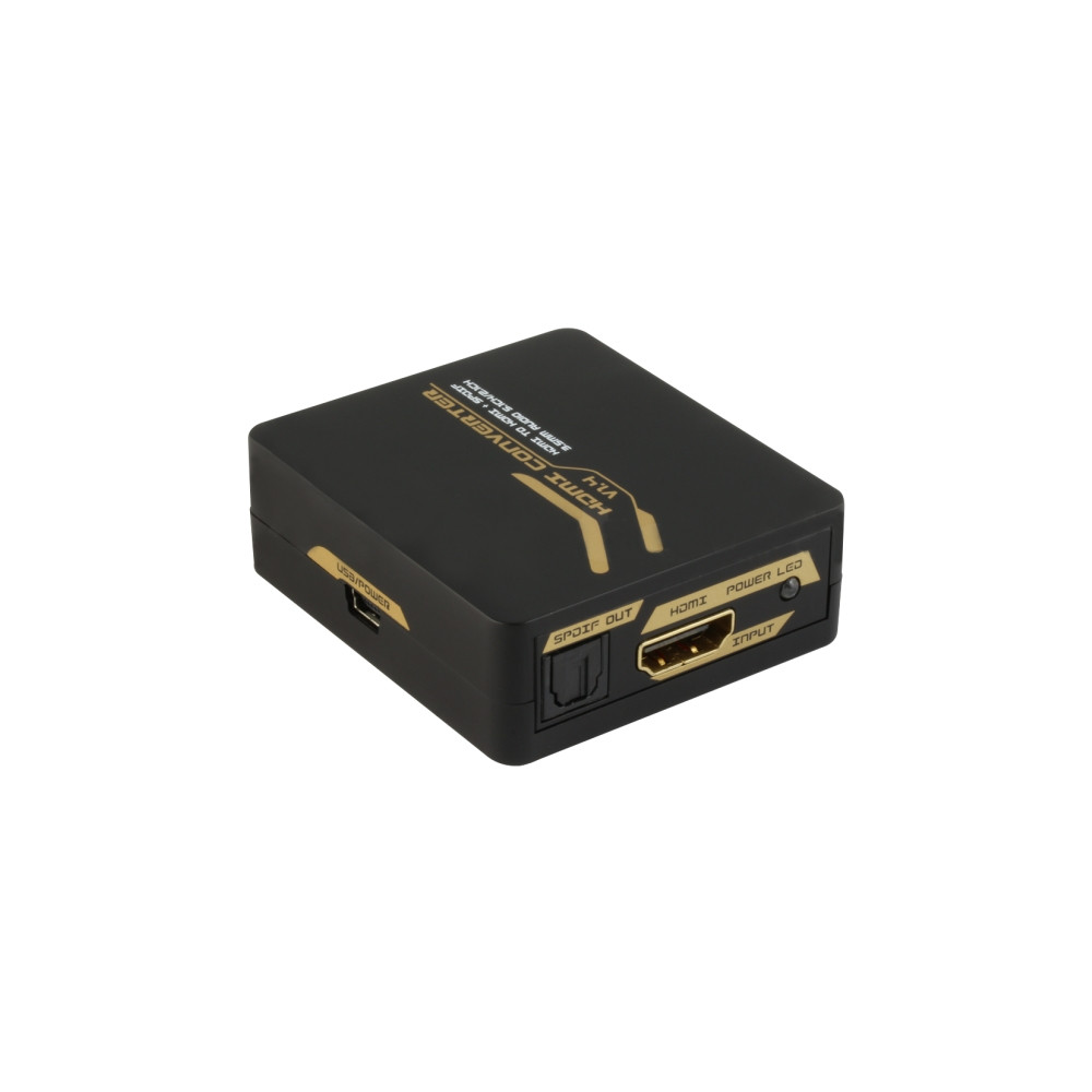 Produktbild för DELTACO HDMI-7038 - HDMI-ljudsignalsextraktor