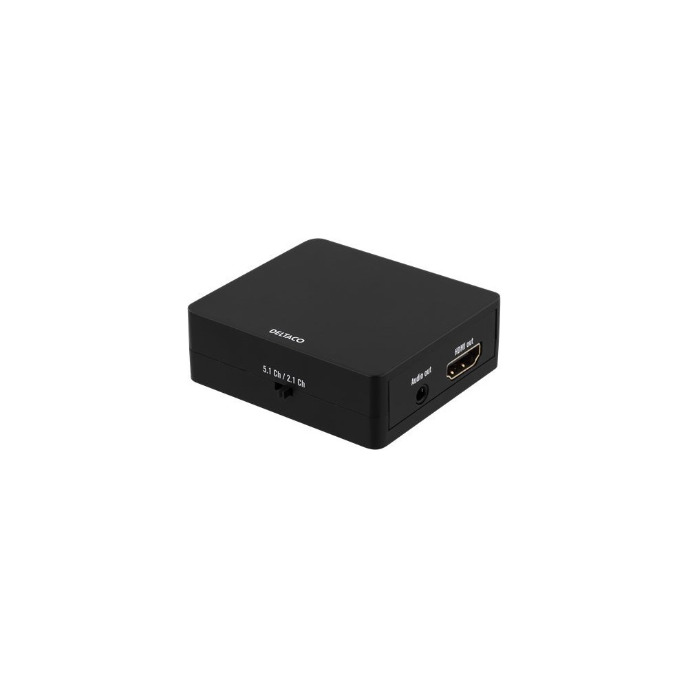 Produktbild för DELTACO HDMI-7038 - HDMI-ljudsignalsextraktor