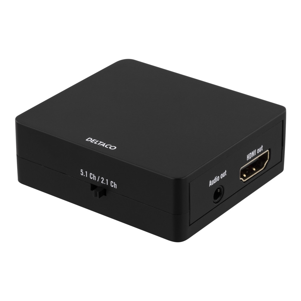 Produktbild för DELTACO HDMI-7038 - HDMI-ljudsignalsextraktor