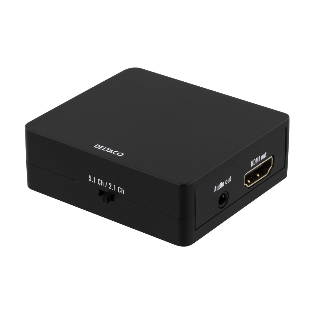 Produktbild för DELTACO HDMI-7038 - HDMI-ljudsignalsextraktor