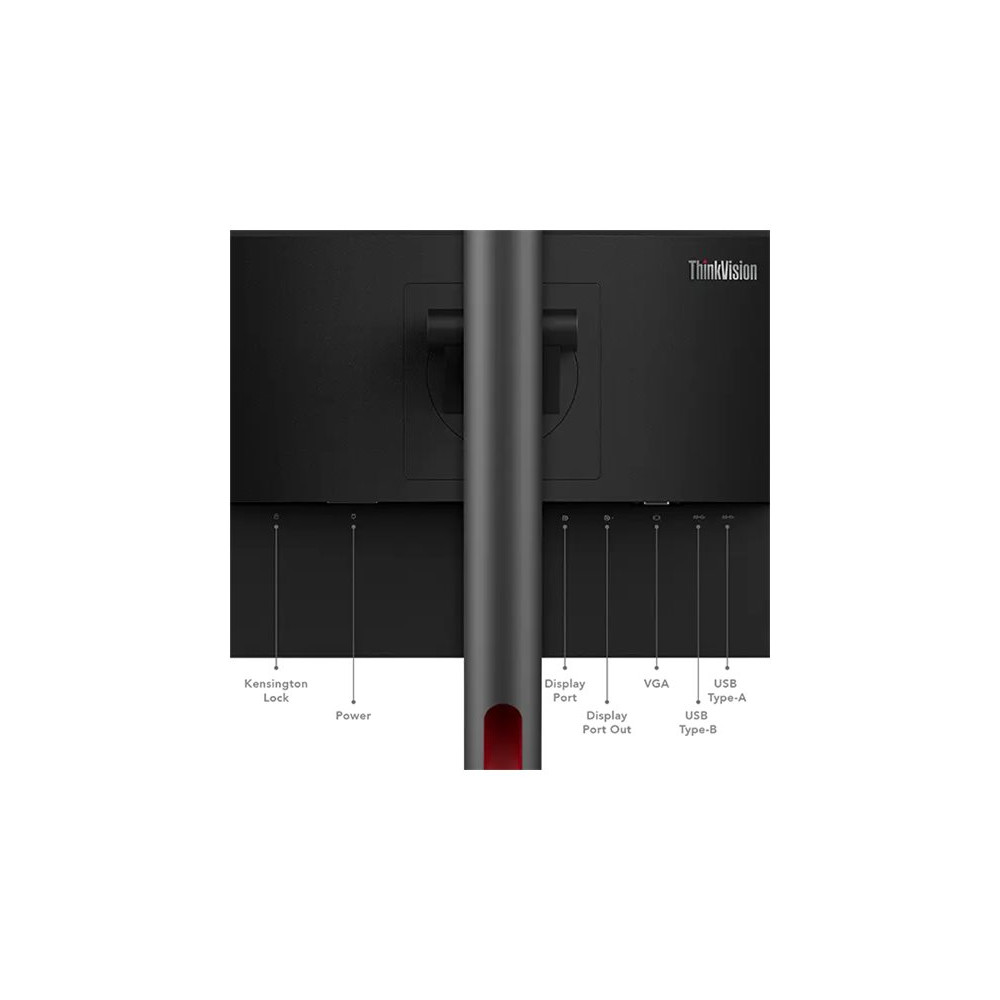 Produktbild för Lenovo ThinkVision T24d-30 - LED-skärm - Full HD (1080p) - 24"