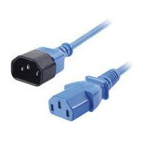 Produktbild för Lindy - förlängningskabel för ström - power IEC 60320 C13 till IEC 60320 C14 - 50 cm