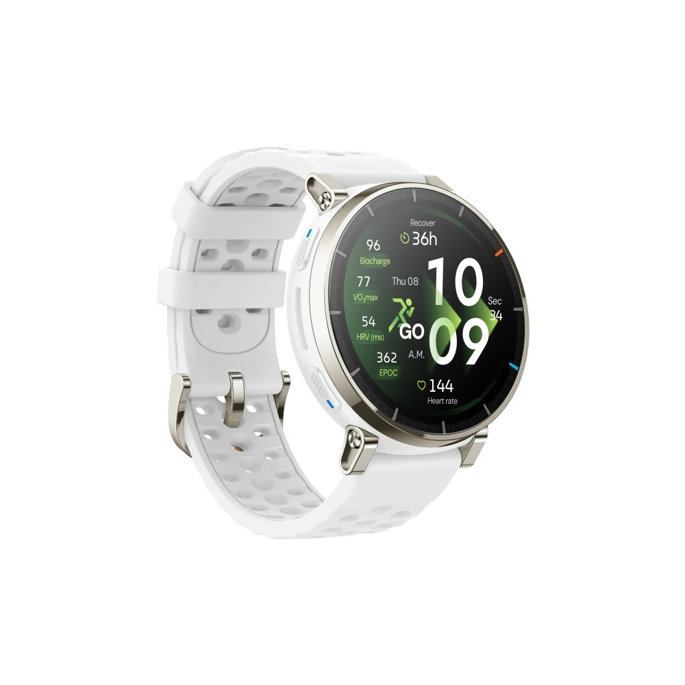 Produktbild för Amazfit Active 3, 3,35 cm (1.32"), AMOLED, Pekskärm, GPS, 38...